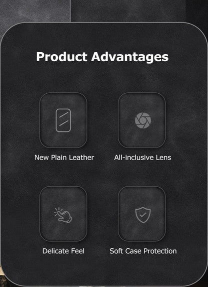 Hard Genuine Leather iPhone Case – product view 14