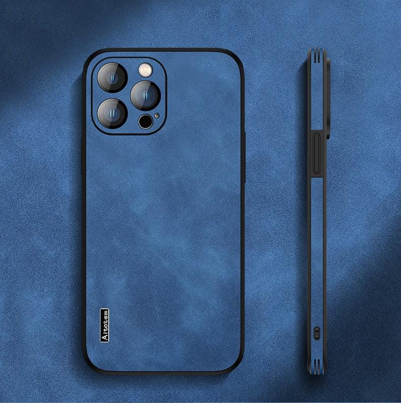 Hard Genuine Leather iPhone Case – product view 8