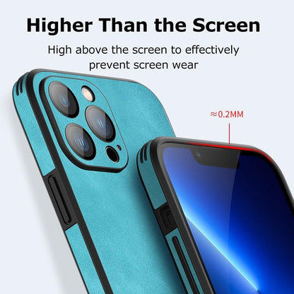 Hard Genuine Leather iPhone Case – product view 2