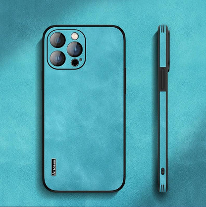 Hard Genuine Leather iPhone Case – product view 11