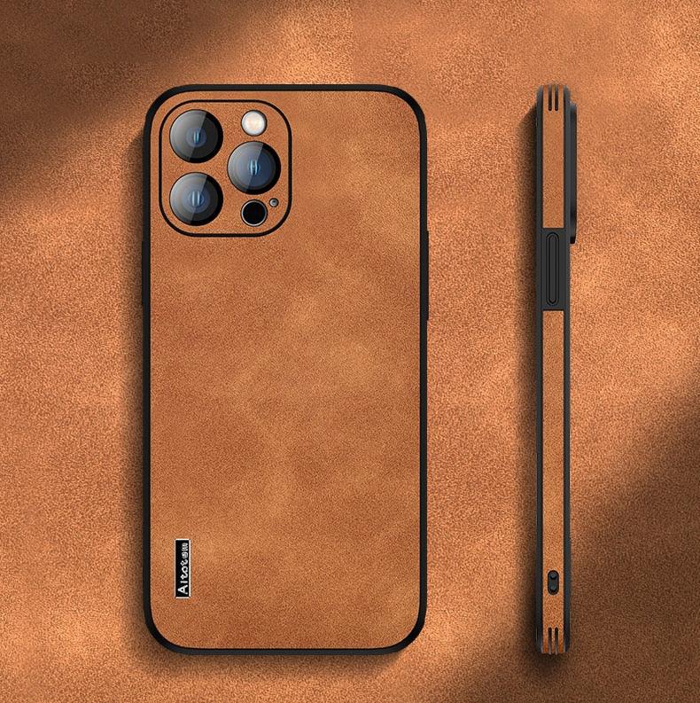 Hard Genuine Leather iPhone Case – product view 12