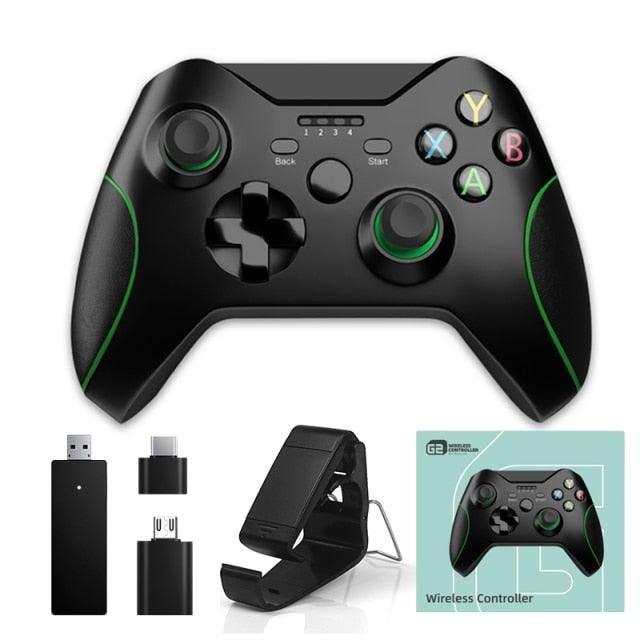 Black 2.4GHz Wireless PC Gamepad – product view 6