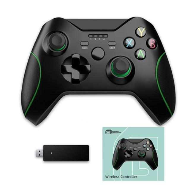 Black 2.4GHz Wireless PC Gamepad