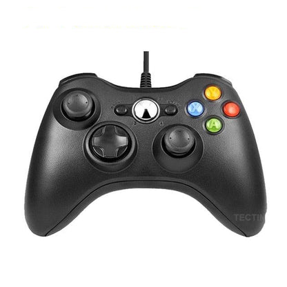 Black USB Wired Vibration Gamepad – product view 11