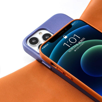 Classic Genuine Leather iPhone Case – product view 16
