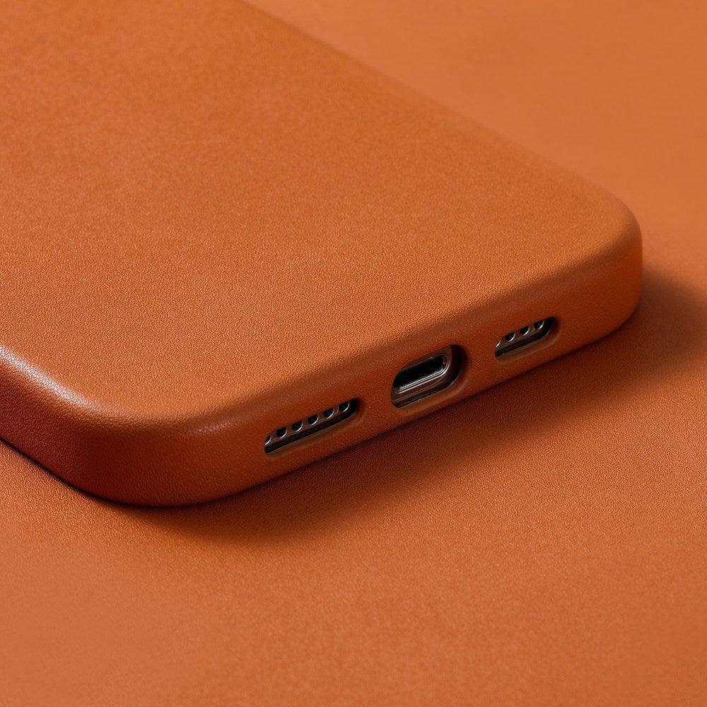 Classic Genuine Leather iPhone Case – product view 14