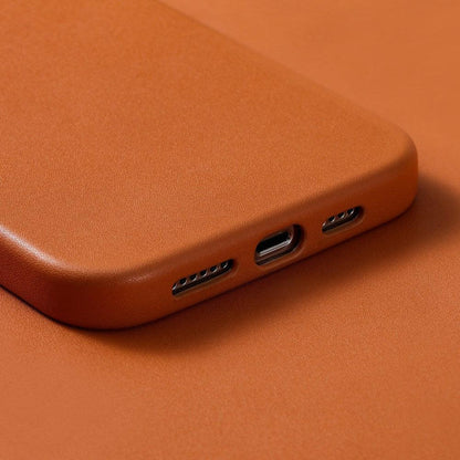 Classic Genuine Leather iPhone Case – product view 14