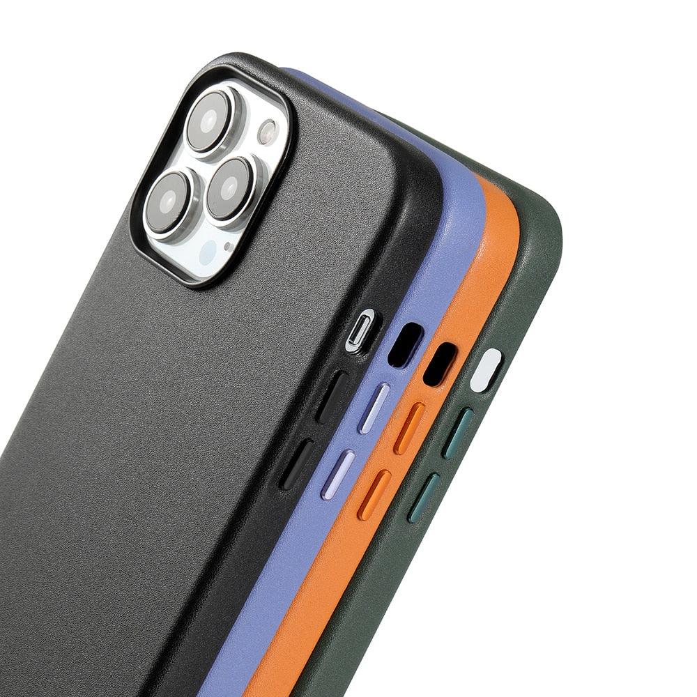 Classic Genuine Leather iPhone Case – product view 17