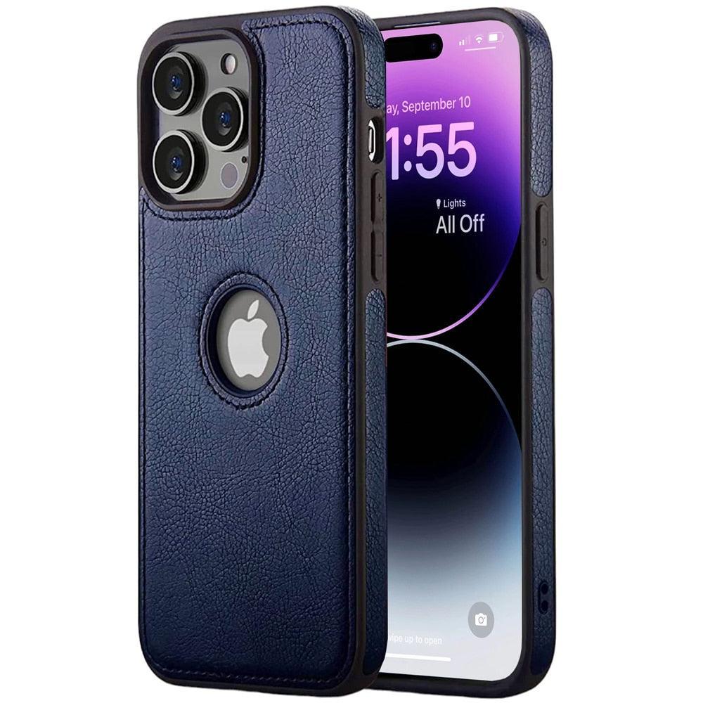 Slim PU Leather iPhone 14 Case – product view 17