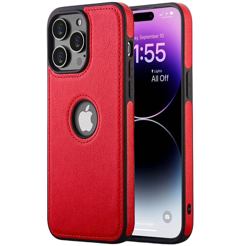 Slim PU Leather iPhone 14 Case – product view 19