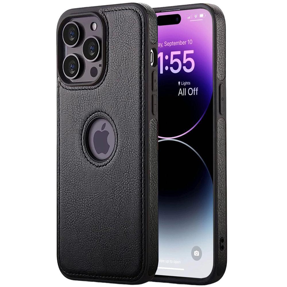 Slim PU Leather iPhone 14 Case – product view 18
