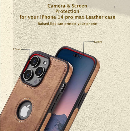 Slim PU Leather iPhone 14 Case – product view 15