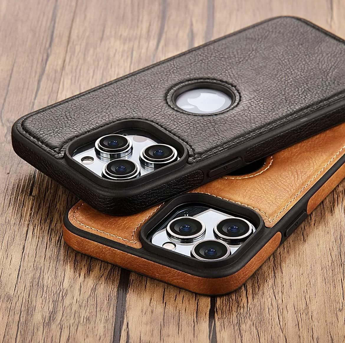 Slim PU Leather iPhone 14 Case – product view 4