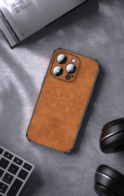 Full-Protection Leather iPhone Case – product view 16