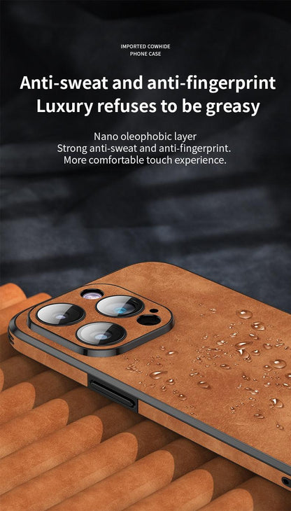 Full-Protection Leather iPhone Case – product view 13