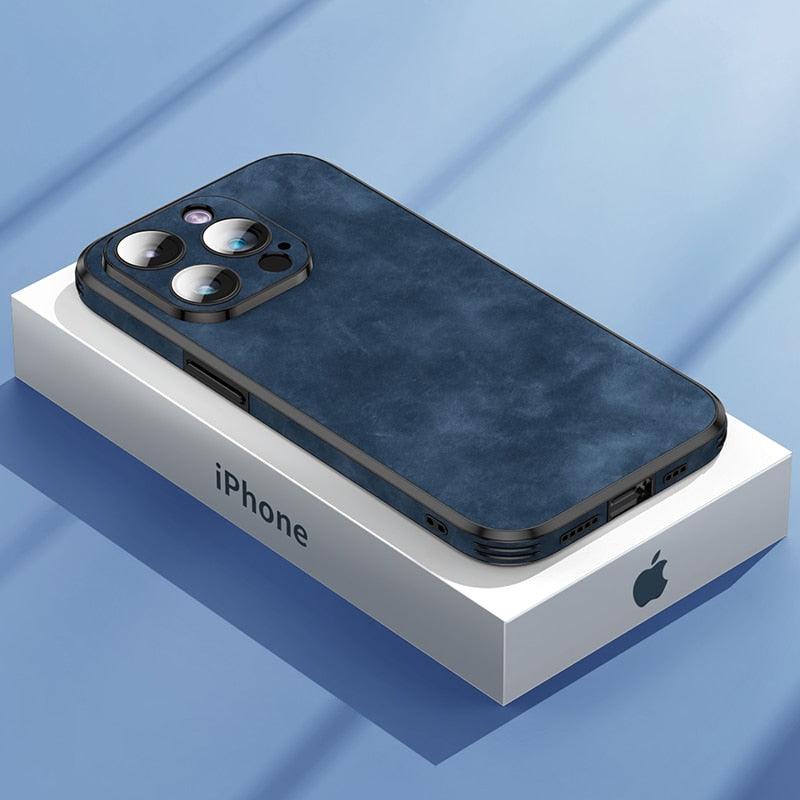 Full-Protection Leather iPhone Case – product view 5