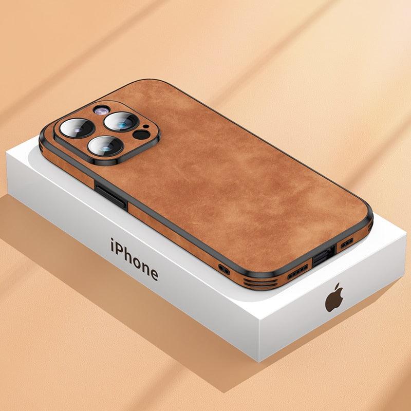 Full-Protection Leather iPhone Case – product view 8