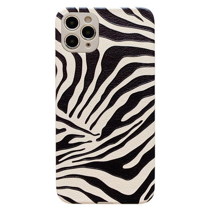 Zebra-Print Leather iPhone Case – product view 4