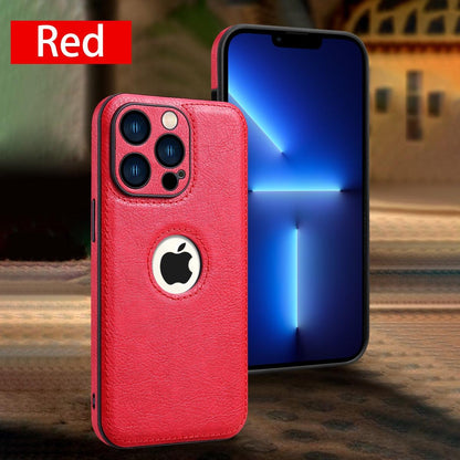 Classic PU Leather iPhone Case