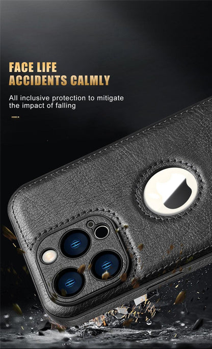 Classic PU Leather iPhone Case – product view 19
