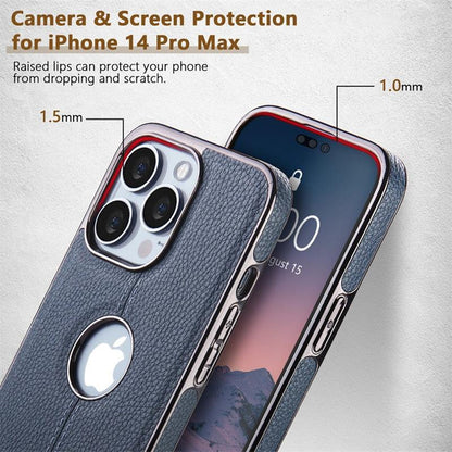 Textured Leather iPhone 14 Case – product view 13