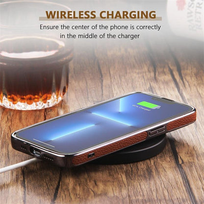 Textured Leather iPhone 14 Case – product view 20