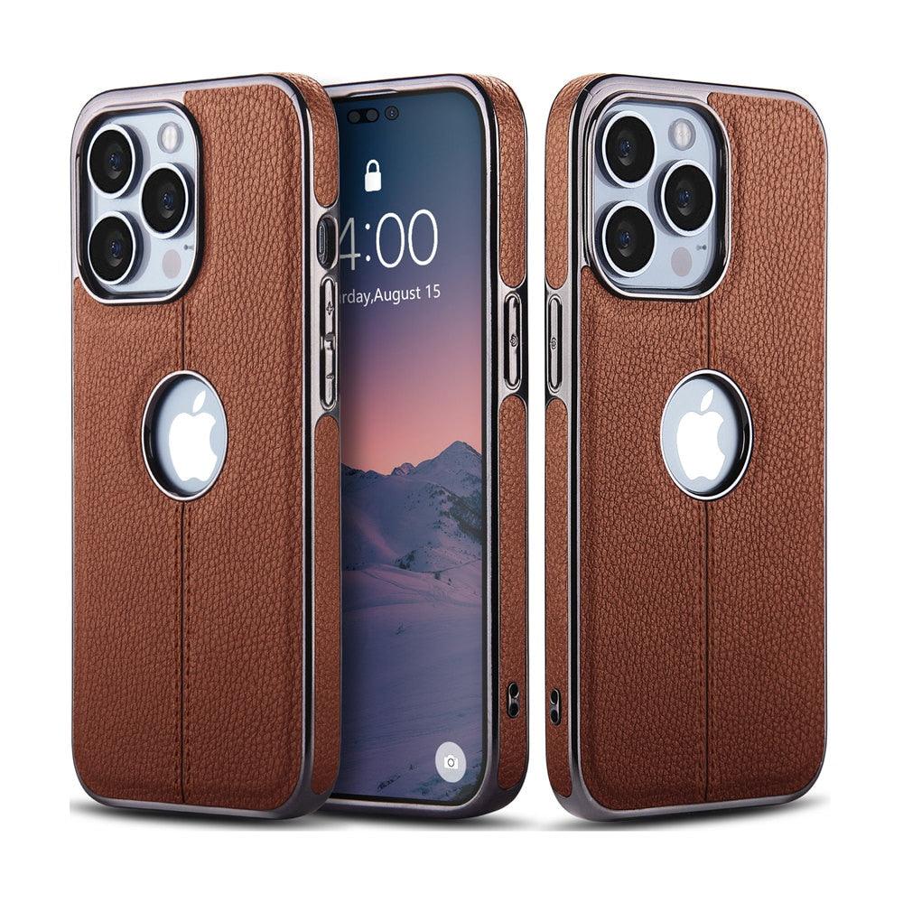 Textured Leather iPhone 14 Case – product view 6