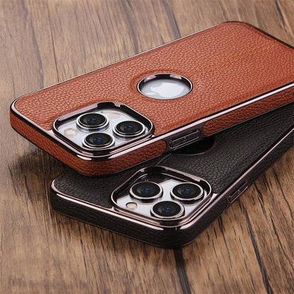 Textured Leather iPhone 14 Case – product view 10