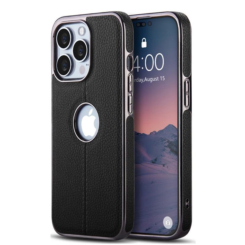Textured Leather iPhone 14 Case – product view 7