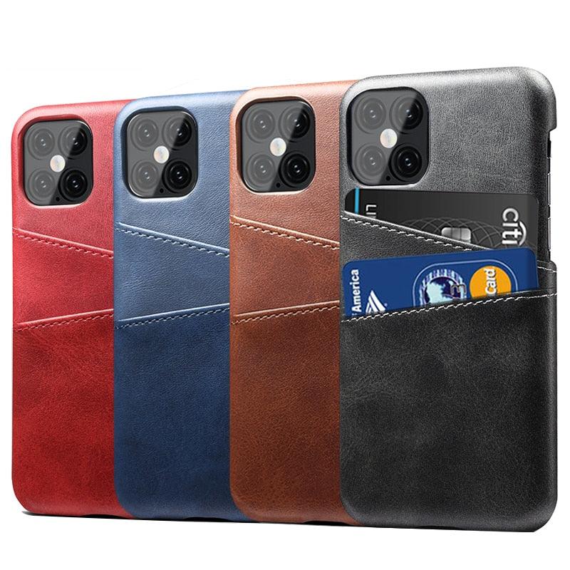 Ultra-Thin Leather iPhone Wallet Case – product view 14