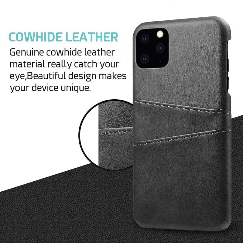 Ultra-Thin Leather iPhone Wallet Case – product view 5