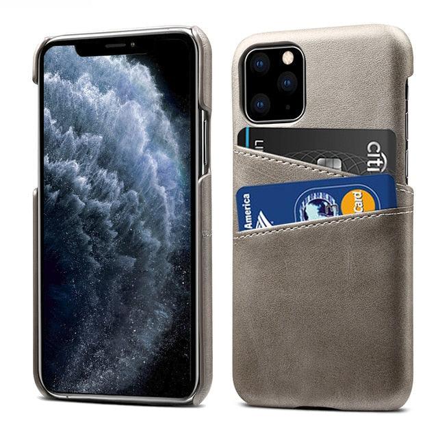 Ultra-Thin Leather iPhone Wallet Case – product view 10