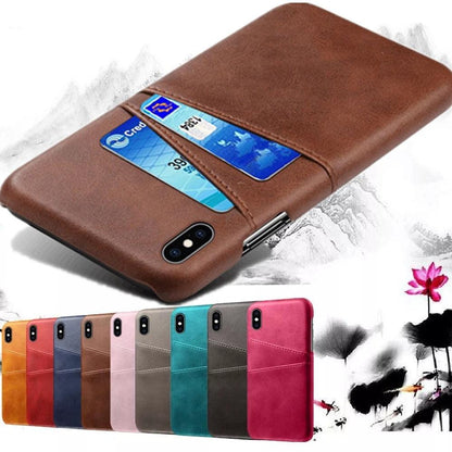 Leather iPhone Card Holder Case