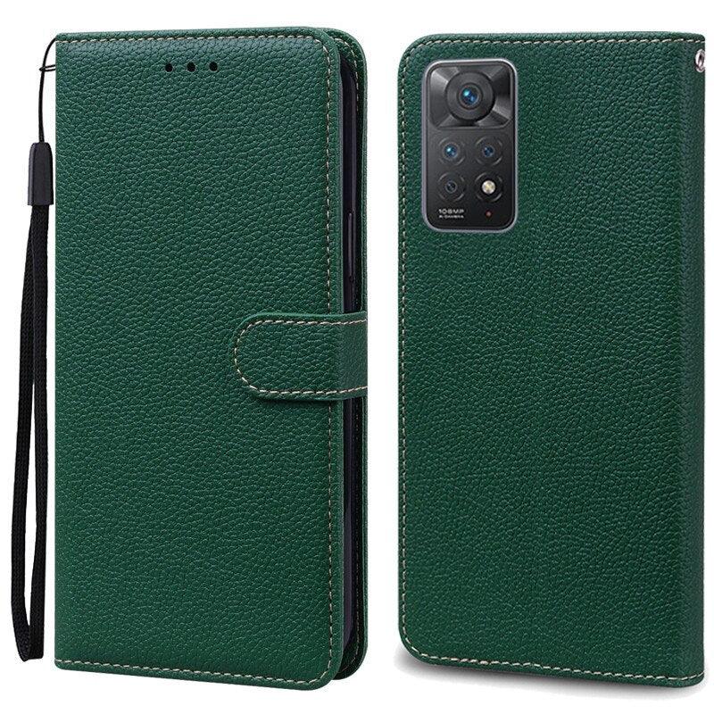 Redmi Note 11 Leather Flip Wallet Case – product view 19