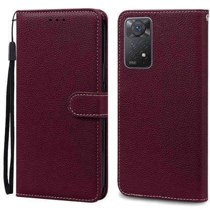 Redmi Note 11 Leather Flip Wallet Case – product view 16
