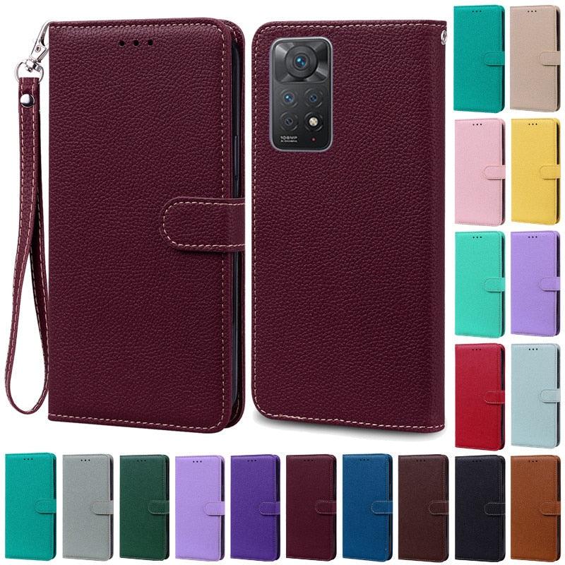 Redmi Note 11 Leather Flip Wallet Case