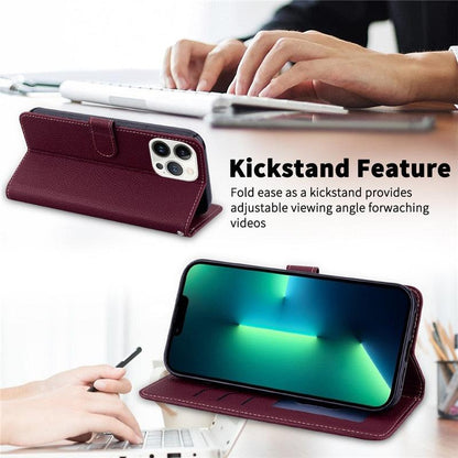 Redmi Note 11 Leather Flip Wallet Case – product view 5