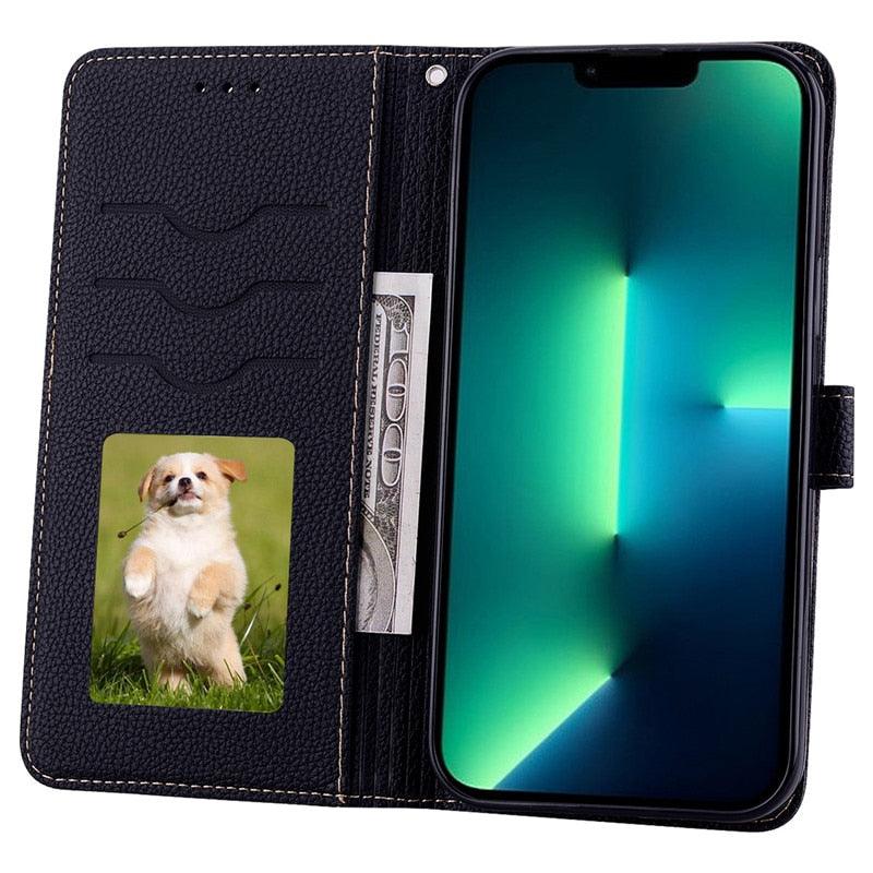 Redmi Note 11 Leather Flip Wallet Case
