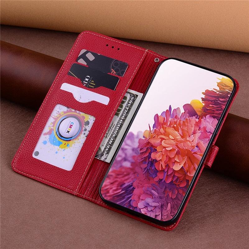 Redmi Note 11 Leather Flip Wallet Case