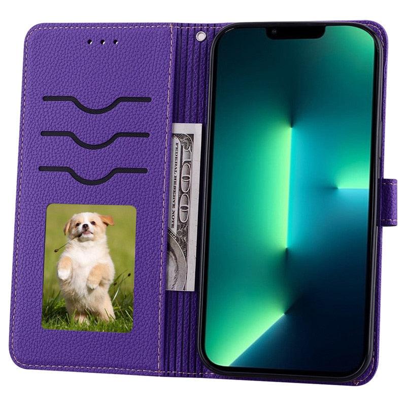 Redmi Note 11 Leather Flip Wallet Case