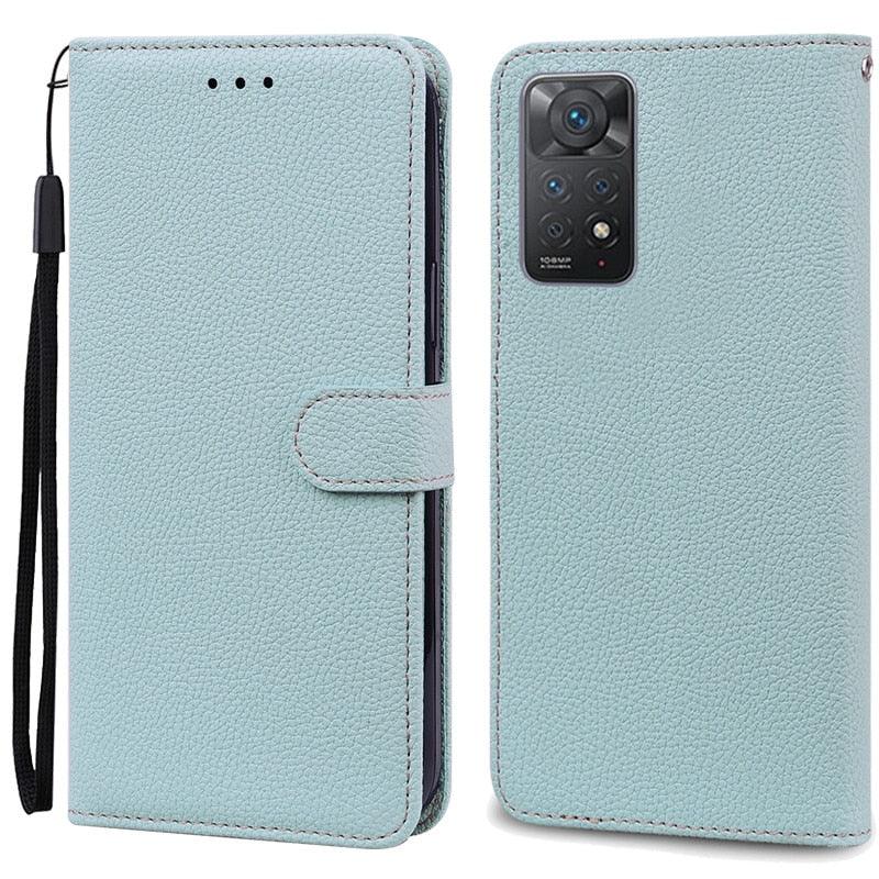 Redmi Note 11 Leather Flip Wallet Case – product view 18