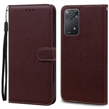 Redmi Note 11 Leather Flip Wallet Case