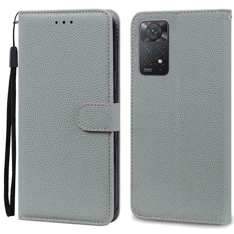 Redmi Note 11 Leather Flip Wallet Case – product view 14