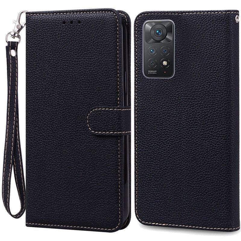 Redmi Note 11 Leather Flip Wallet Case