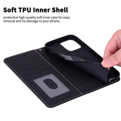 Redmi Note 11 Leather Flip Wallet Case – product view 2