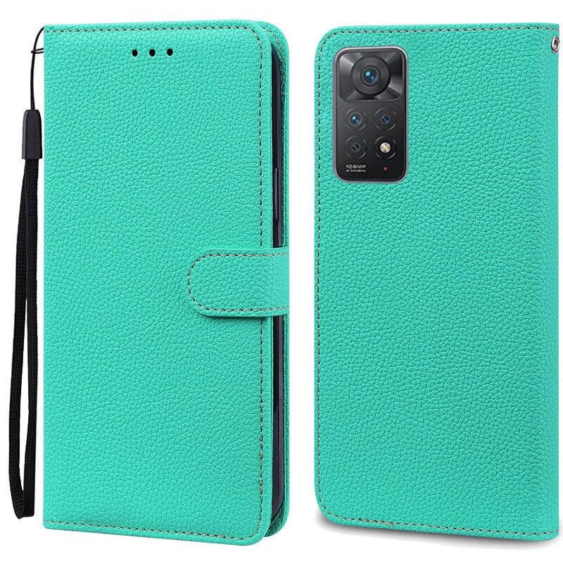 Redmi Note 11 Leather Flip Wallet Case – product view 12