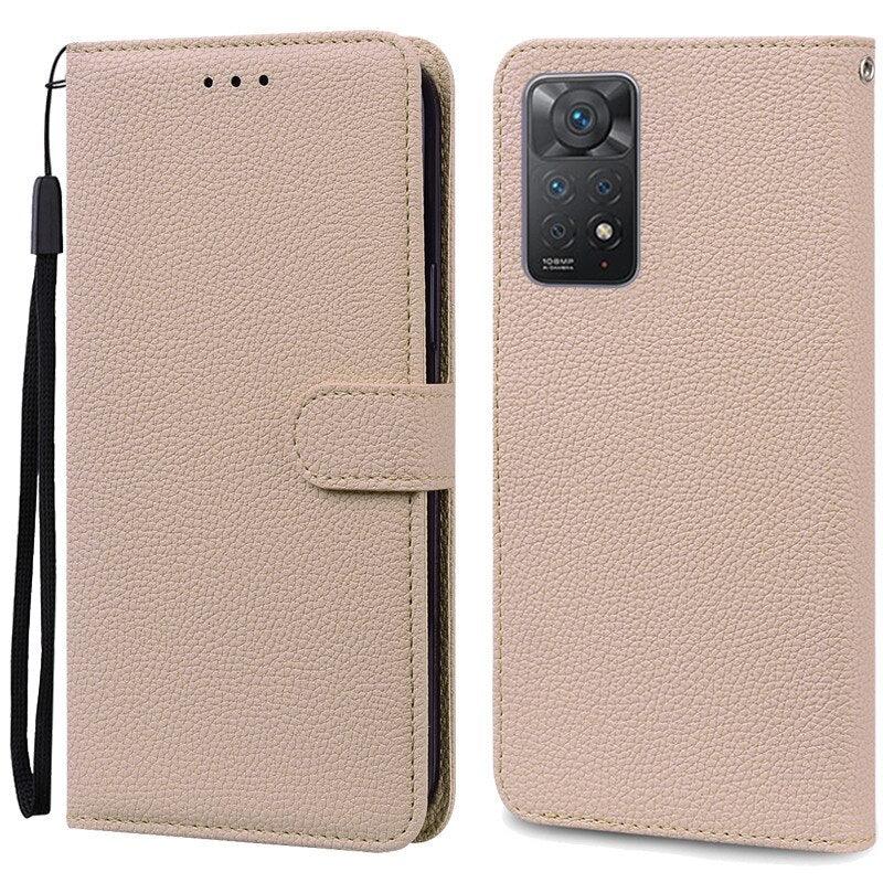 Redmi Note 11 Leather Flip Wallet Case – product view 17