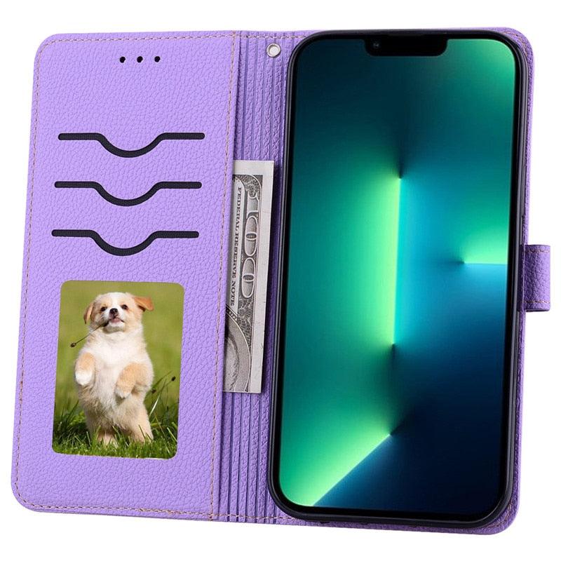 Redmi Note 11 Leather Flip Wallet Case