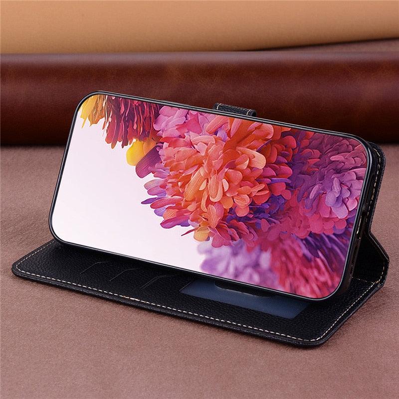 Redmi Note 11 Leather Flip Wallet Case