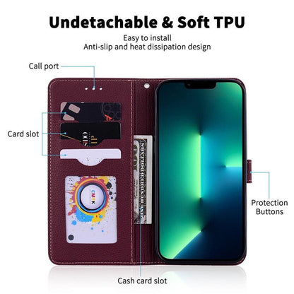 Redmi Note 11 Leather Flip Wallet Case – product view 3